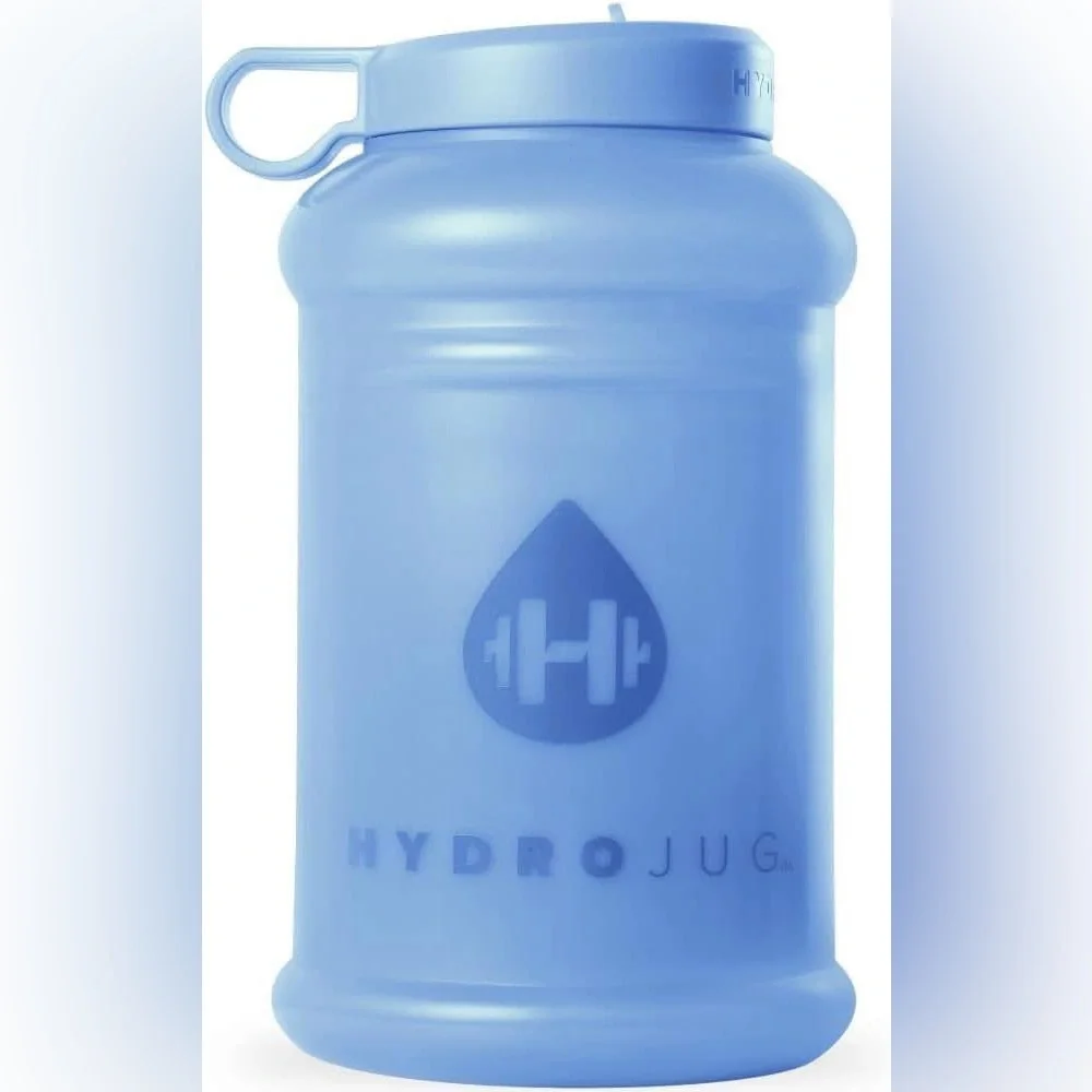 NWOT HydroJug Pro 73oz Large Water Bottle Travel Outdoor Workout Handle Sky Blue